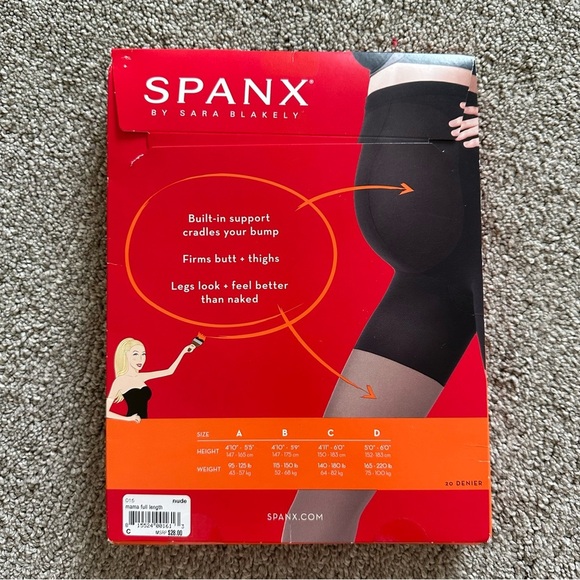 Spanx Sheers All Day Support Nude Size C Tummy Support‎ Pantyhose - Picture 3 of 5